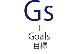 Gs=Goals 目標